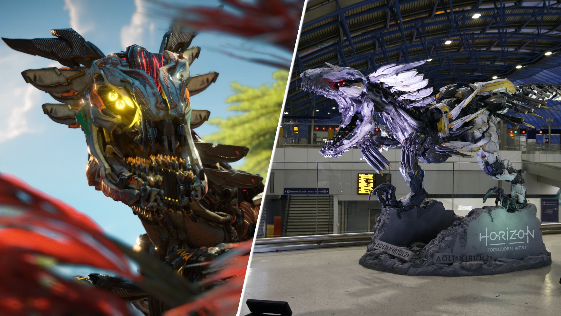 This Horizon Forbidden West Clawstrider goes a step beyond PS5 graphics